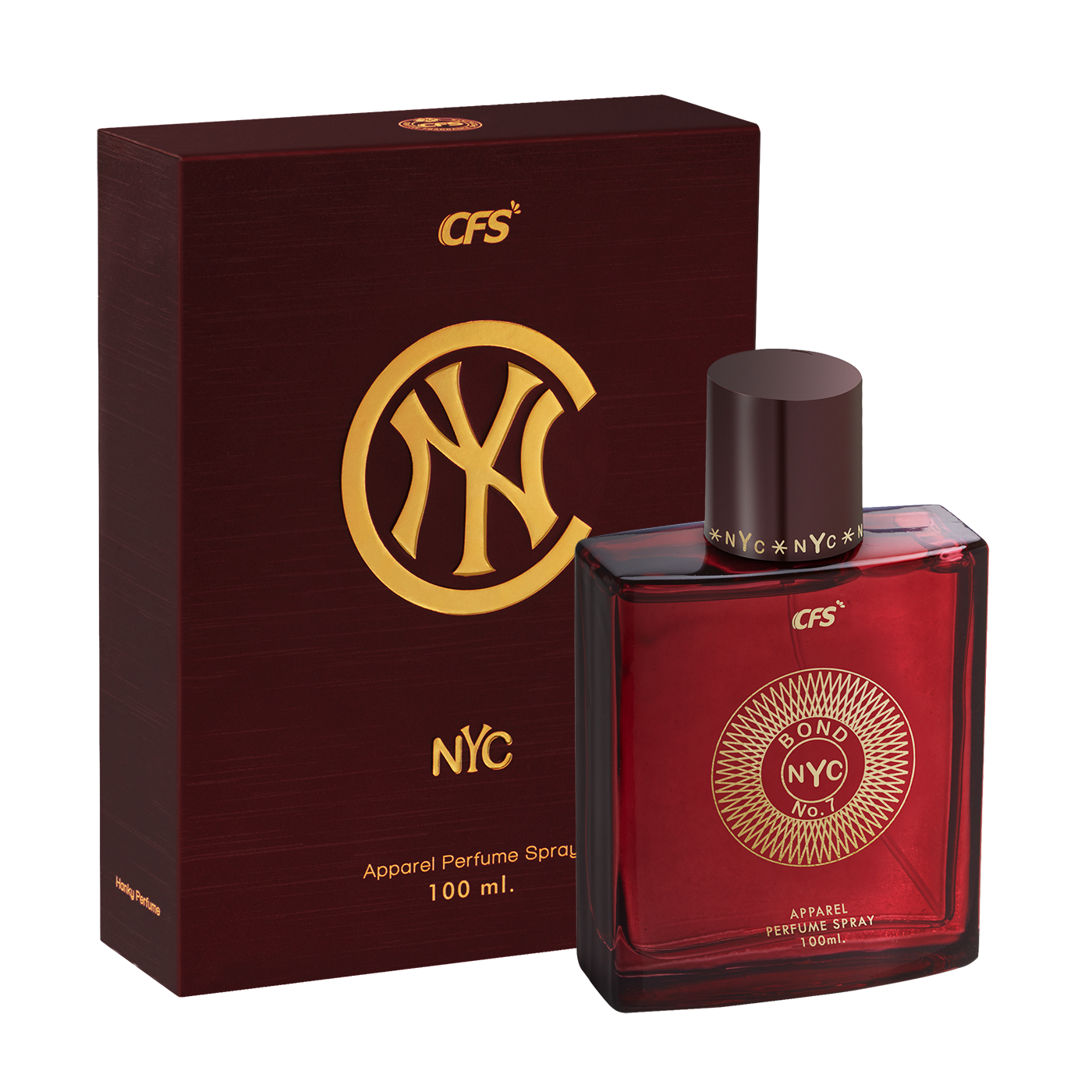 CFS_PERFUME_NYC BROWN_100 ML